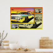 リンカーンの夕日 ポスター (キッチン)