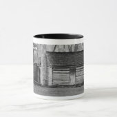リンカーンの新しいサレム- 4の3 (B/W) マグカップ (中央)