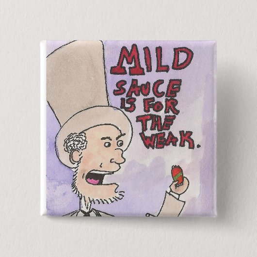 リンカーンははっきりしたです! 缶バッジ (正面)