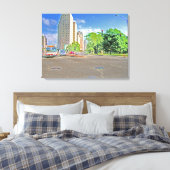 リンカーンアベニュー キャンバスプリント (インサイチュ (寝室))