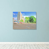 リンカーンアベニュー キャンバスプリント (インサイチュ (ウッドフロア))