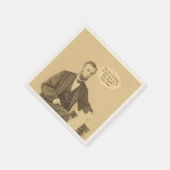 リンカーンエイジズオアンジェルスヒストリック引用文 スタンダードカクテルナプキン (角)