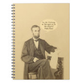 リンカーンエイジズオアンジェルスヒストリック引用文 ノートブック (正面)