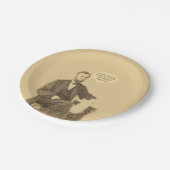 リンカーンエイジズオアンジェルスヒストリック引用文 ペーパープレート (アングル)