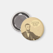 リンカーンエイジズオアンジェルスヒストリック引用文 マグネット (正面/裏面)