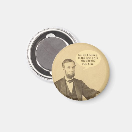 リンカーンエイジズオアンジェルスヒストリック引用文 マグネット (正面/裏面)