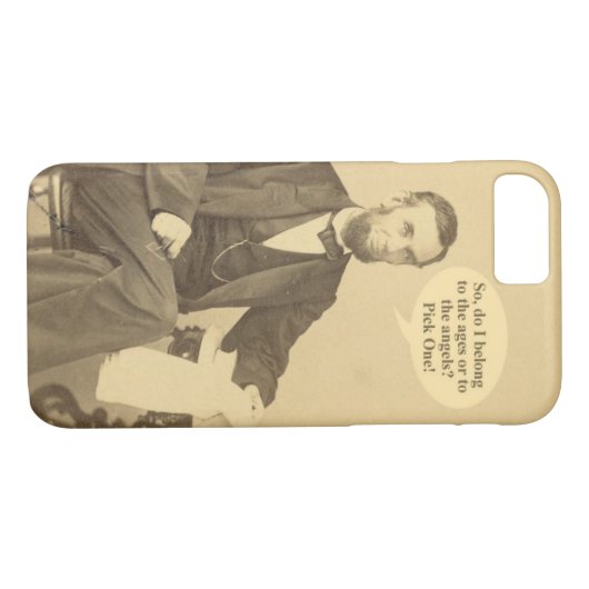 リンカーンエイジズオアンジェルスヒストリック引用文 Case-Mate iPhoneケース (裏面(横))