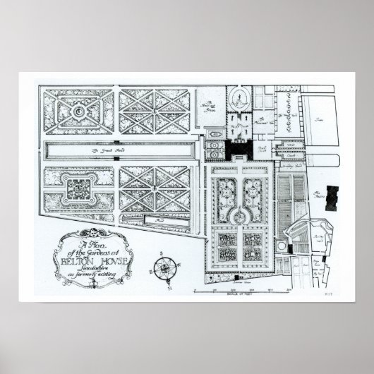 リンカーンシェル・ベルトンハウスのガーデンズ計画 ポスター (正面)