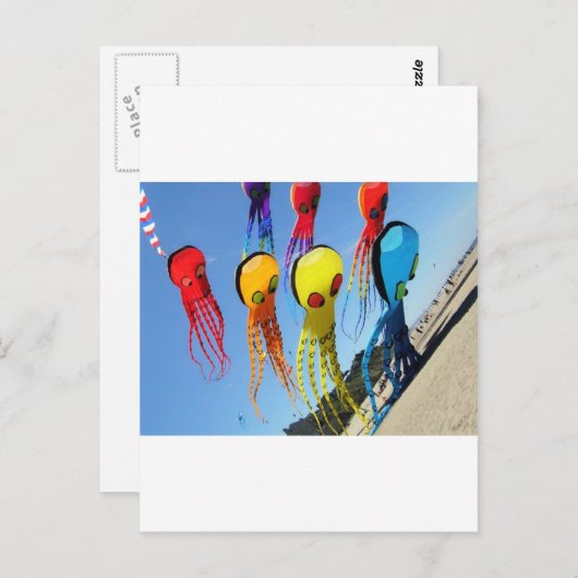 リンカーンシティカイトフェスティバルインリンカーンシティオア ポストカード (正面/裏面)