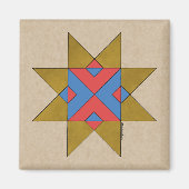 リンカーンシャーのアユスクリスウィッチマーク マグネット (正面)