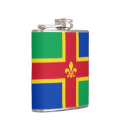 リンカーンシャースキットル国旗 フラスク (右)
