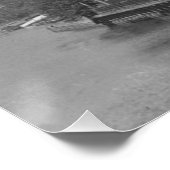 リンカーンシャー州ボストン・スタンプと川のウェランド ポスター (コーナー)