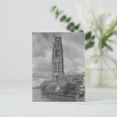 リンカーンシャー州ボストン・スタンプと川のウェランド ポストカード (スタンド正面)