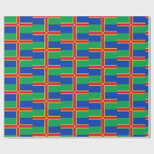 リンカーンシャー州旗の包装紙 ラッピングペーパー (フラット)