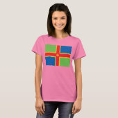 リンカーンシャー州旗 Tシャツ (正面フル)