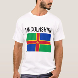 リンカーンシャー//英国国旗 Tシャツ