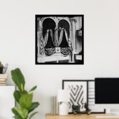 リンカーンズ・ボックスat the Ford Theater 1865 ポスター (ホームオフィス)