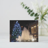 リンカーンセンターのクリスマスツリー – はがき (スタンド正面)