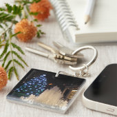 リンカーンセンターのクリスマスツリー – keychain キーホルダー (正面右)