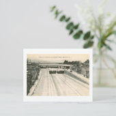 リンカーントンネルへの入口ヴィンテージ ポストカード (スタンド正面)