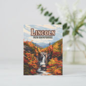 リンカーンニューハンプシャーフランコニア秋オータムカード (スタンド正面)