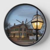 リンカーンホームアットナイト 壁時計 (正面)