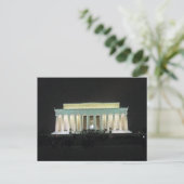 リンカーンメモリアルアットナイトワシントンDC 002 ポストカード (スタンド正面)