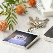 リンカーンメモリアルプレミアムキーチェーン キーホルダー (側面)