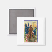 リンカーンモニュメントスプリングフィールドイルヴィンテージアメリカーナ マグネット (正面/裏面)