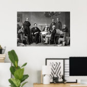 リンカーン大統領と閣僚 ポスター (ホームオフィス)