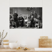 リンカーン大統領と閣僚 ポスター (キッチン)