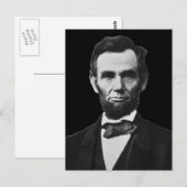 リンカーン大統領 ポストカード (正面/裏面)