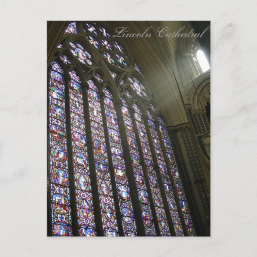 リンカーン大聖堂 ポストカード (正面)