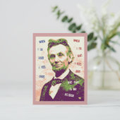 リンカーン宗教 ポストカード (スタンド正面)