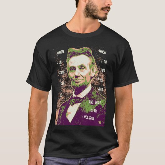 リンカーン宗教DKT Tシャツ (正面)
