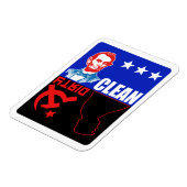 リンカーン対トランプ対クリーン対ダーティ マグネット (左側)