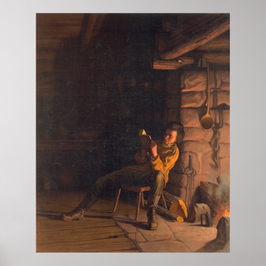 リンカーン少年時代リンカーン夕べ ポスター (正面)