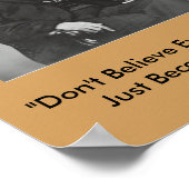 リンカーン引用文ポスター? ポスター (角)