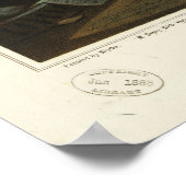 リンカーン書大統領の自由宣言 ポスター (角)