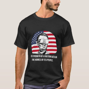 リンカーン未来的Vrフィクション引用文 Tシャツ