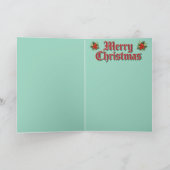 リンカーン記念クリスマス カード (内部)