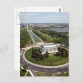 リンカーン記念堂 ポストカード (正面/裏面)