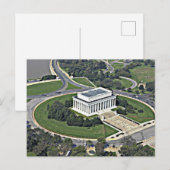 リンカーン記念堂 ポストカード (正面/裏面)