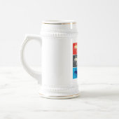 リンカーン記念抽象芸術 ビールジョッキ (左)