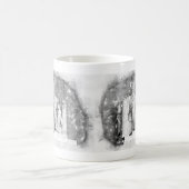 リンカーン記念水の色 コーヒーマグカップ (中央)