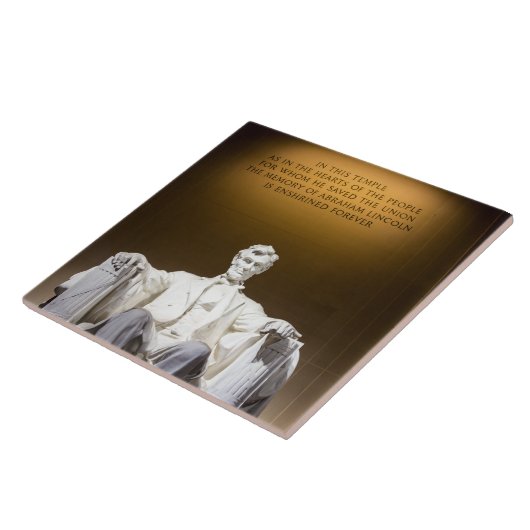 リンカーン記念碑 タイル (側面)
