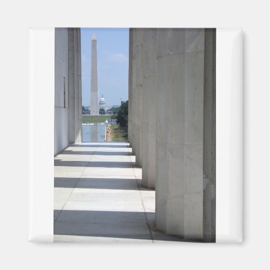 リンカーン記念碑 マグネット (正面)