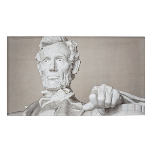 リンカーン記念碑 名札 (正面)