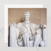 リンカーン記念碑 案内状 (正面/裏面)