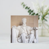 リンカーン記念碑 案内状 (スタンド正面)